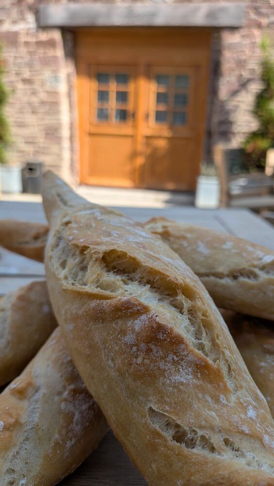 Crusty rolls — The Globe Bakery, Laugharne